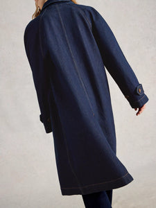 DENIM COAT | OAKLEIGH-Jackets & Sweaters-WHITE STUFF-Coriander