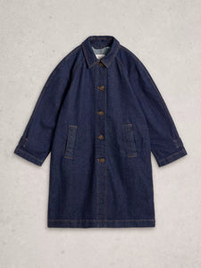 DENIM COAT | OAKLEIGH-Jackets & Sweaters-WHITE STUFF-Coriander