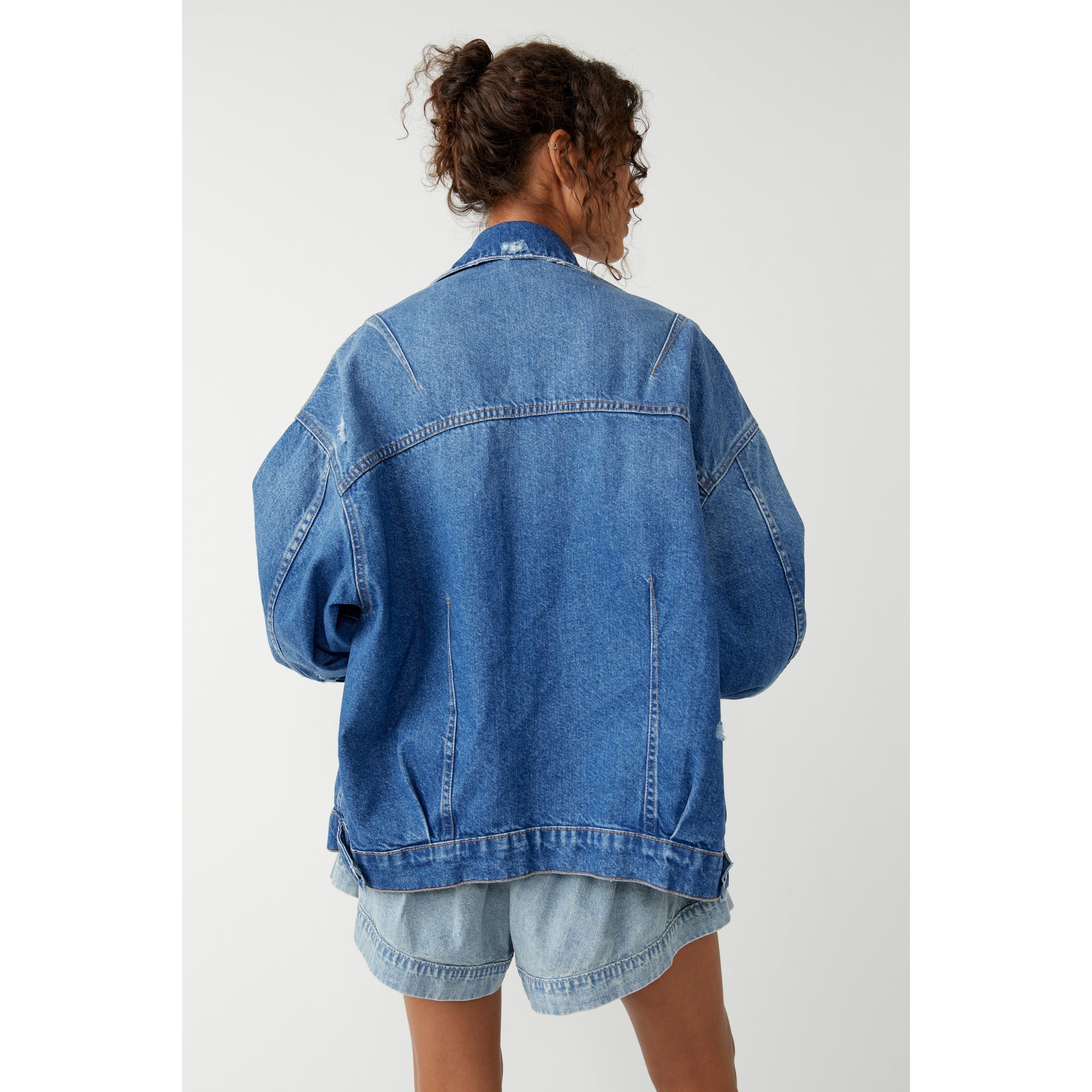 DENIM JACKET | ALL IN-Jackets & Sweaters-FREE PEOPLE-Coriander