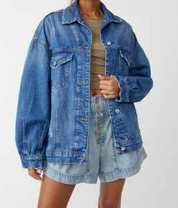 DENIM JACKET | ALL IN-Jackets & Sweaters-FREE PEOPLE-XSMALL-INDIGO BLUE-Coriander