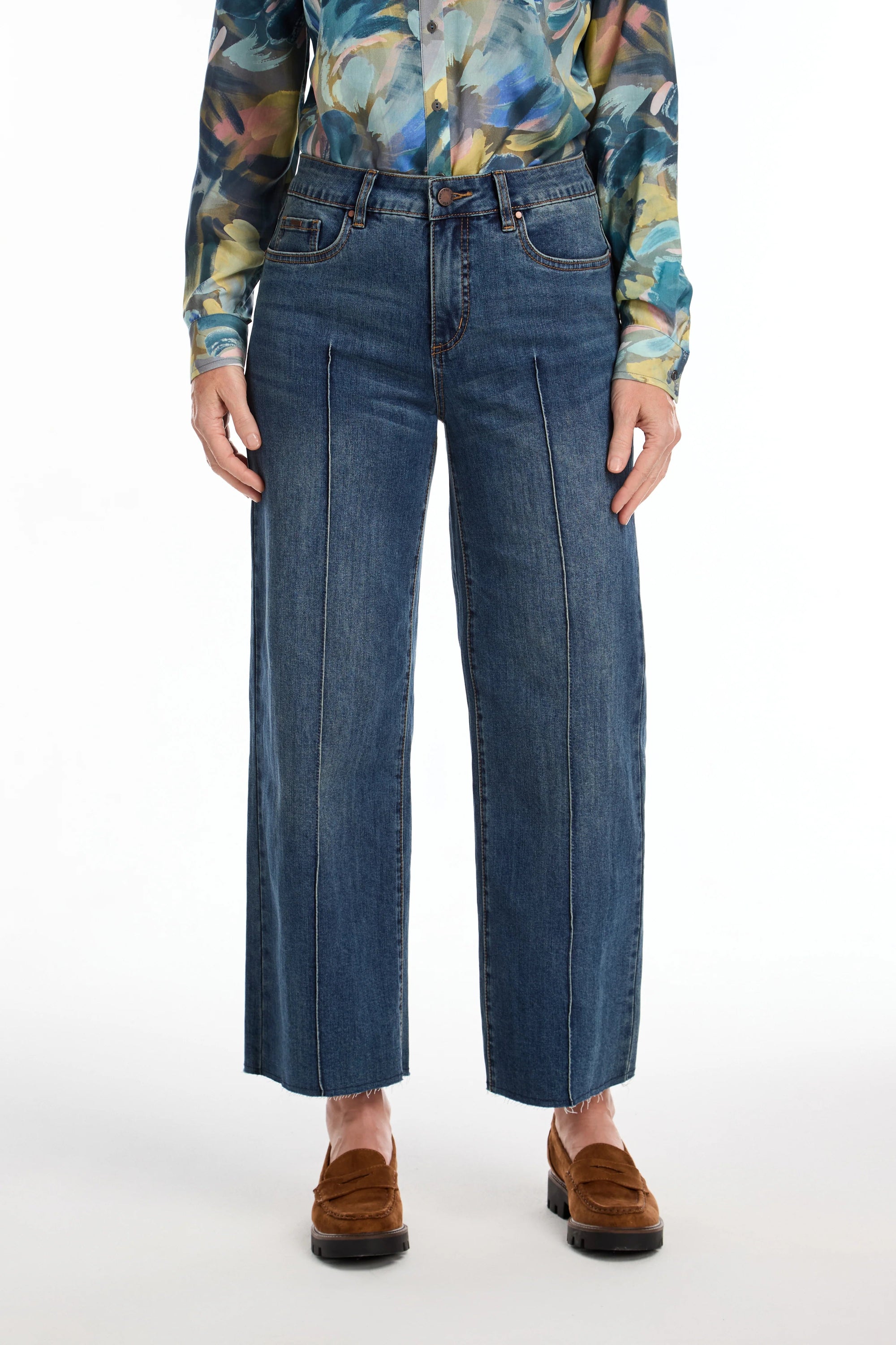 DENIM PANTS | OLIVIA WIDE LEG ANKLE-Denim-FRENCH DRESSING JEANS-0-VINTAGE WASH-Coriander