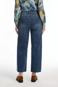 DENIM PANTS | OLIVIA WIDE LEG ANKLE-Denim-FRENCH DRESSING JEANS-Coriander
