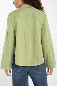 DENIM SHAKET | HIGH/LOW-Jackets & Sweaters-LIVERPOOL-Coriander