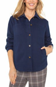 DENIM SHAKET | NAVY-Jackets & Sweaters-LIVERPOOL-SMALL-NAVY-Coriander