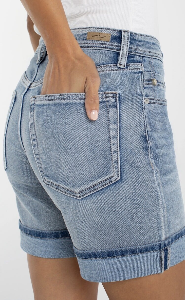 DENIM SHORTS | KEEPER CUFF-Denim-LIVERPOOL-2-WEIR CANYON-Coriander