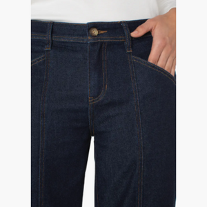 DENIM TROUSER | WIDE LEG: INDIGO RINSE-Denim-LIVERPOOL-Coriander