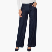 DENIM TROUSER | WIDE LEG: INDIGO RINSE-Denim-LIVERPOOL-Coriander