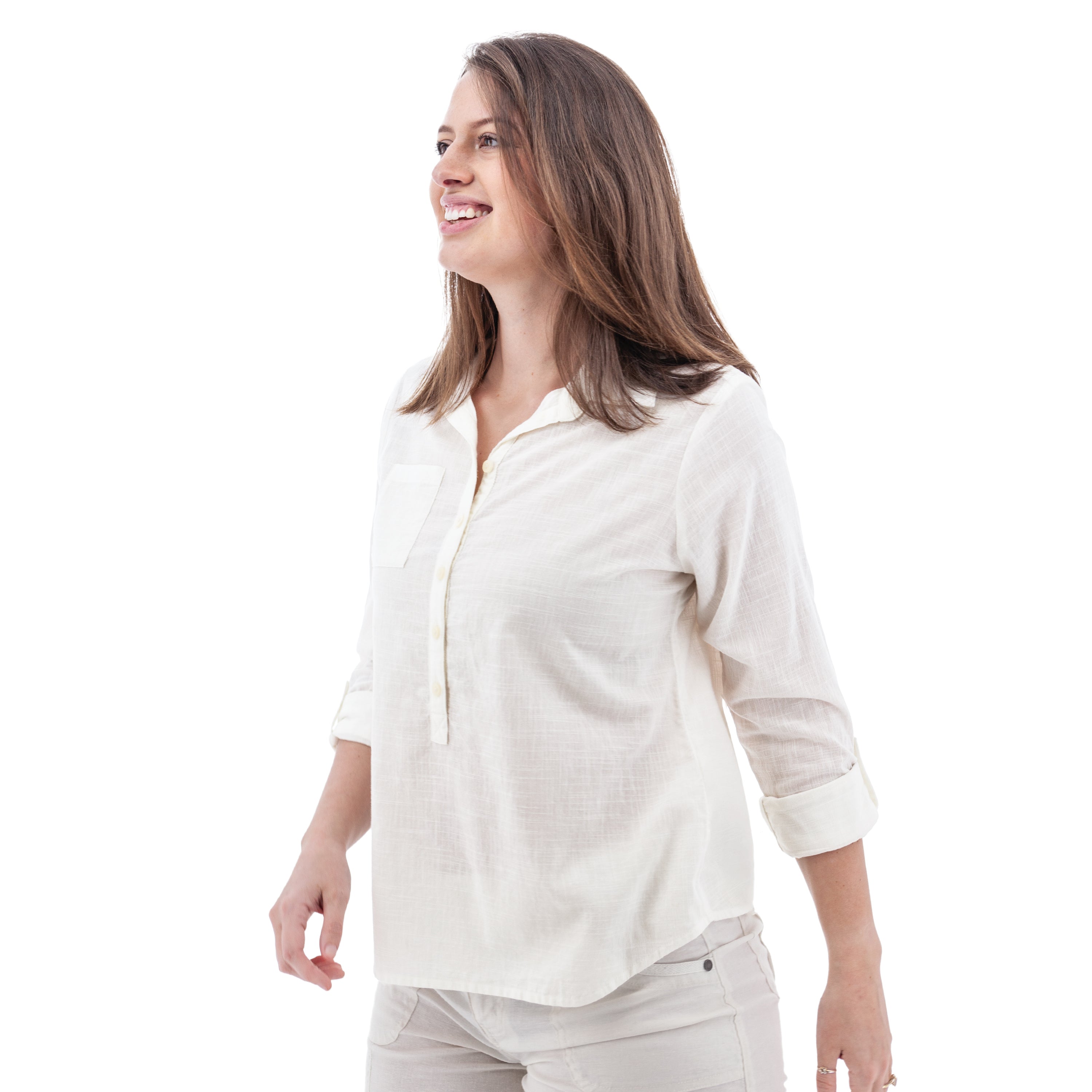 DEVON POPOVER TOP-Top-AVENTURA-Coriander