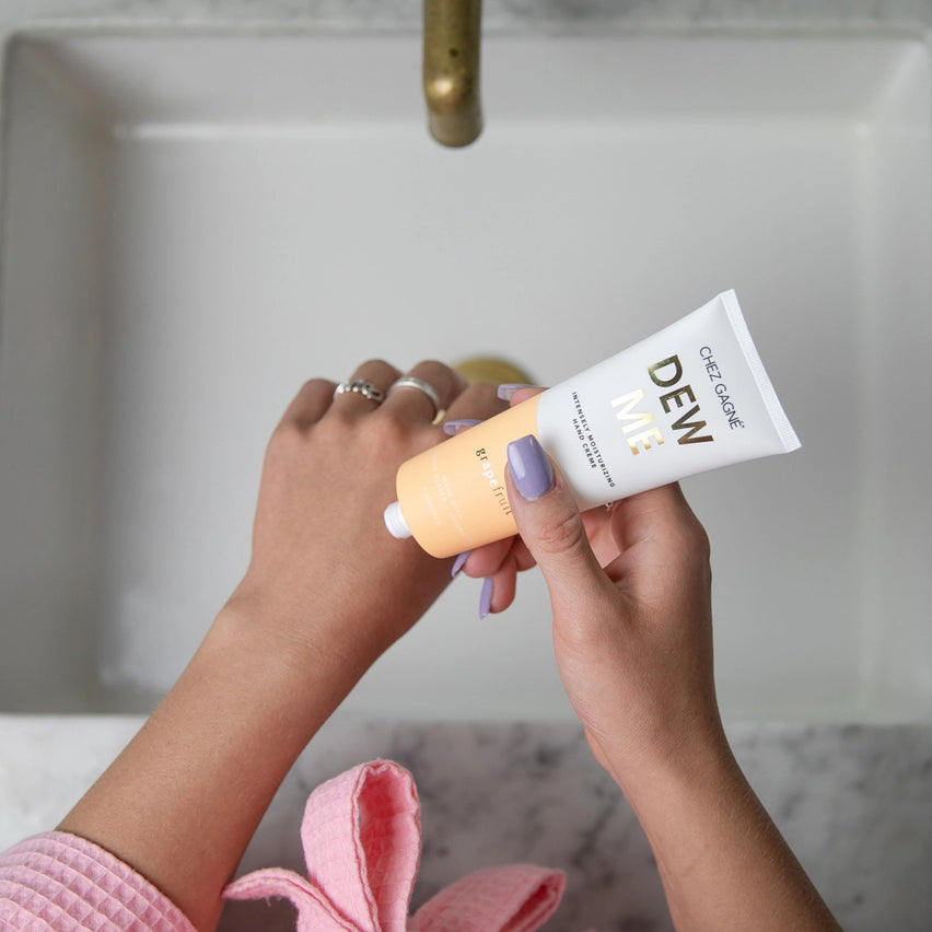 DEW ME VEGAN HAND CREAM - GRAPEFRUIT-Self Care-CHEZ GAGNE-Coriander