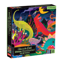 DINOSAURS ILLUMINATED PUZZLE-Fun and Games-RAINCOAST-Coriander