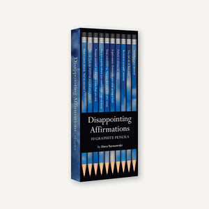 DISAPPOINTING AFFIRMATIONS PENCILS-Books & Stationery-RAINCOAST-Coriander