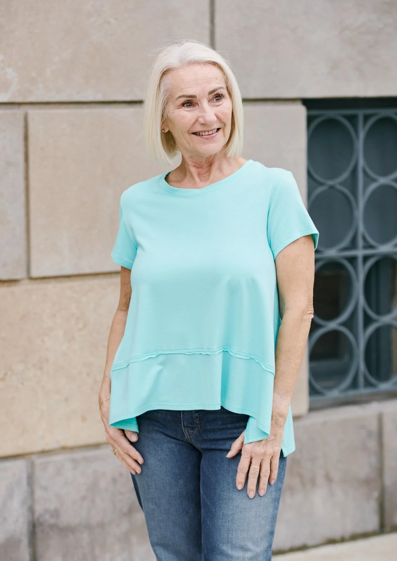 DISCOVER TOP-Tops-SHANNON PASSERO-SMALL-TURQUOISE-Coriander