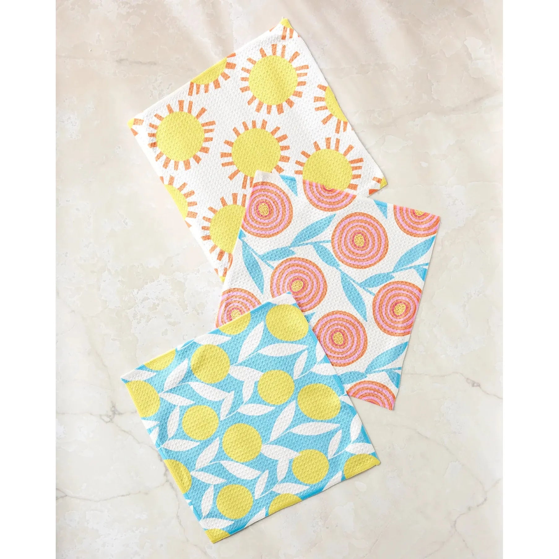 DISHCLOTH SET/3 | PARADE-Home-GEOMETRY-Coriander