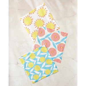 DISHCLOTH SET/3 | PARADE-Home-GEOMETRY-Coriander