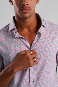 DITSY S/S KNIT SHIRT-Shirts & Tops-STONE ROSE-SMALL-MEDIUM PINK-Coriander