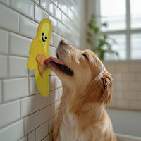 DOG TOY | KOBE BANANA LICK MAT-Pet-KIKKERLAND DESIGNS-Coriander