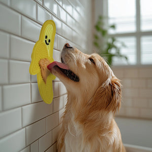 DOG TOY | KOBE BANANA LICK MAT-Pet-KIKKERLAND DESIGNS-Coriander