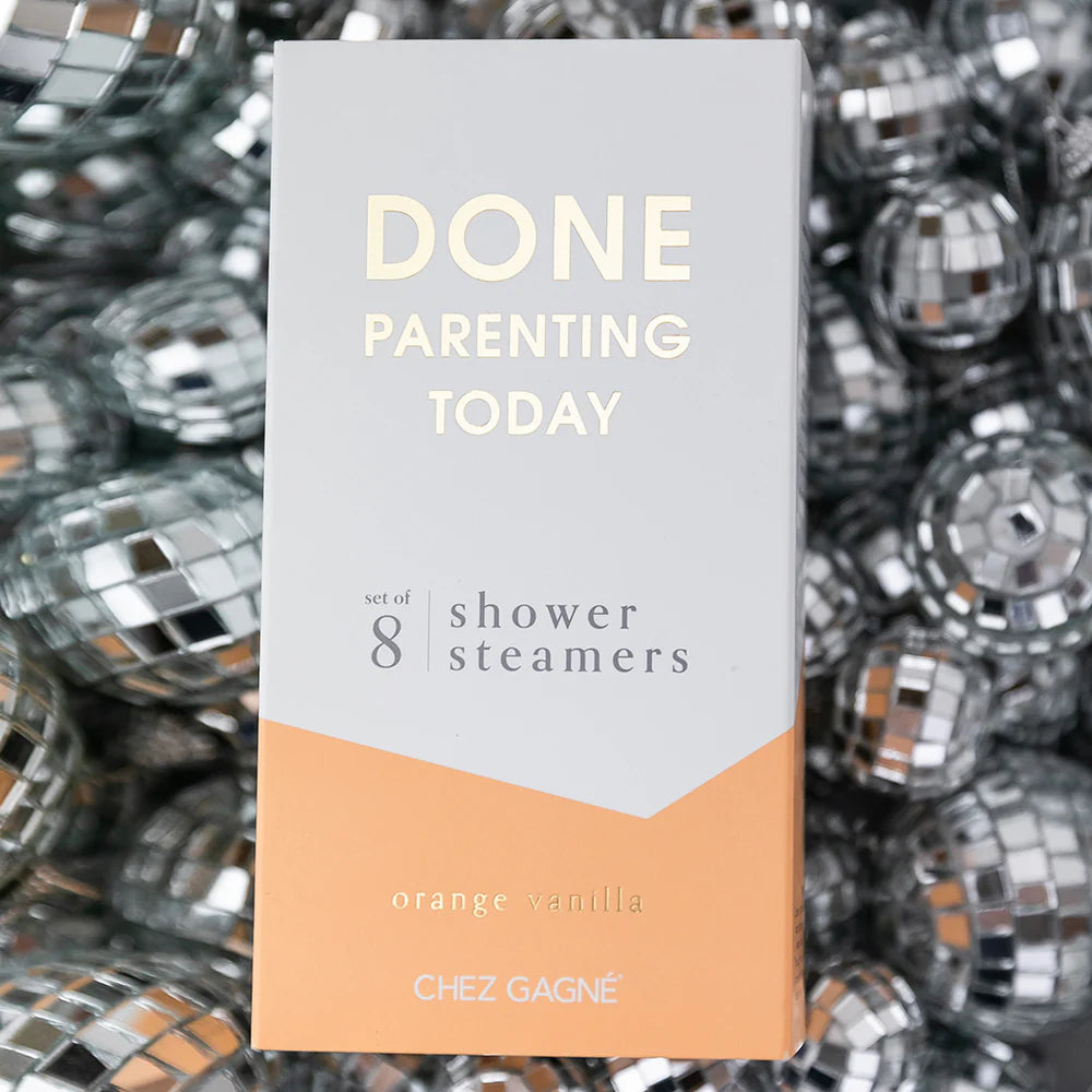 DONE PARENTING TODAY SHOWER STEAMERS-Self Care-CHEZ GAGNE-Coriander