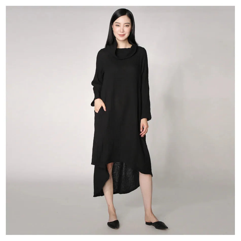 DRESS | CHELAN: BLACK-Dresses-SHANNON PASSERO STORE-XSMALL-BLACK-Coriander