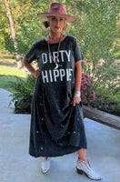 DRESS | DIRTY HIPPIE-Dresses-JADED GYPSY-ONE-CHARCOAL-Coriander