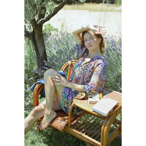 DRESS | PAISLEY PRINT TUNIC-Dress-MOLLY BRACKEN-Coriander