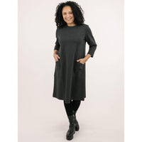 DRESS | SORAYA-Dress-SHANNON PASSERO STORE-XSMALL-HEATHER CHARCOAL-Coriander