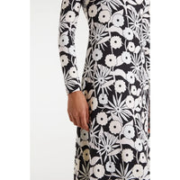 DRESS | TOFU PRINT-Dresses-COMPANIA FANTASTICA-SMALL-BLACK&WHITE-Coriander