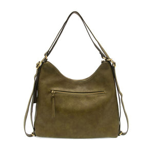 DREW CONVERTIBLE BACKPACK-Bags & Wallets-JOY SUSAN-Coriander