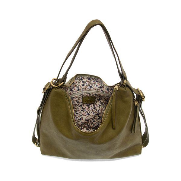 DREW CONVERTIBLE BACKPACK-Bags & Wallets-JOY SUSAN-Coriander