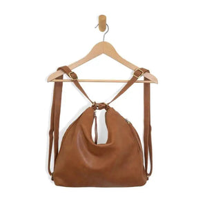 DREW CONVERTIBLE BACKPACK-Bags & Wallets-JOY SUSAN-BOURBON-Coriander