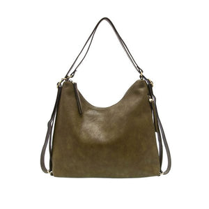 DREW CONVERTIBLE BACKPACK-Bags & Wallets-JOY SUSAN-Coriander