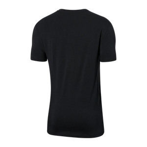 DROPTEMP COOL COTTON SHORT SLEEVE TEE | BLACK-Shirts & Tops-SAXX-Coriander