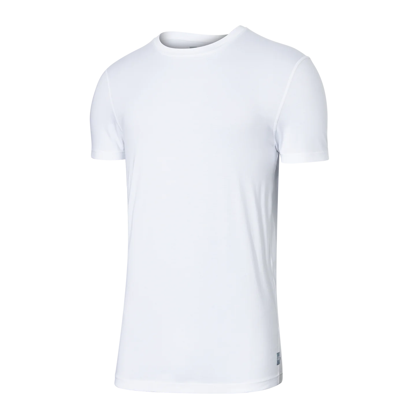 DROPTEMP COOL COTTON T-SHIRT | WHITE-Shirts & Tops-SAXX-Coriander