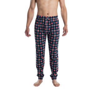 DROPTEMP COOL SLEEP | CATNAP PLAID BLACK-Pants-SAXX-MEDIUM-CATNAP PLAID-BLACK-Coriander