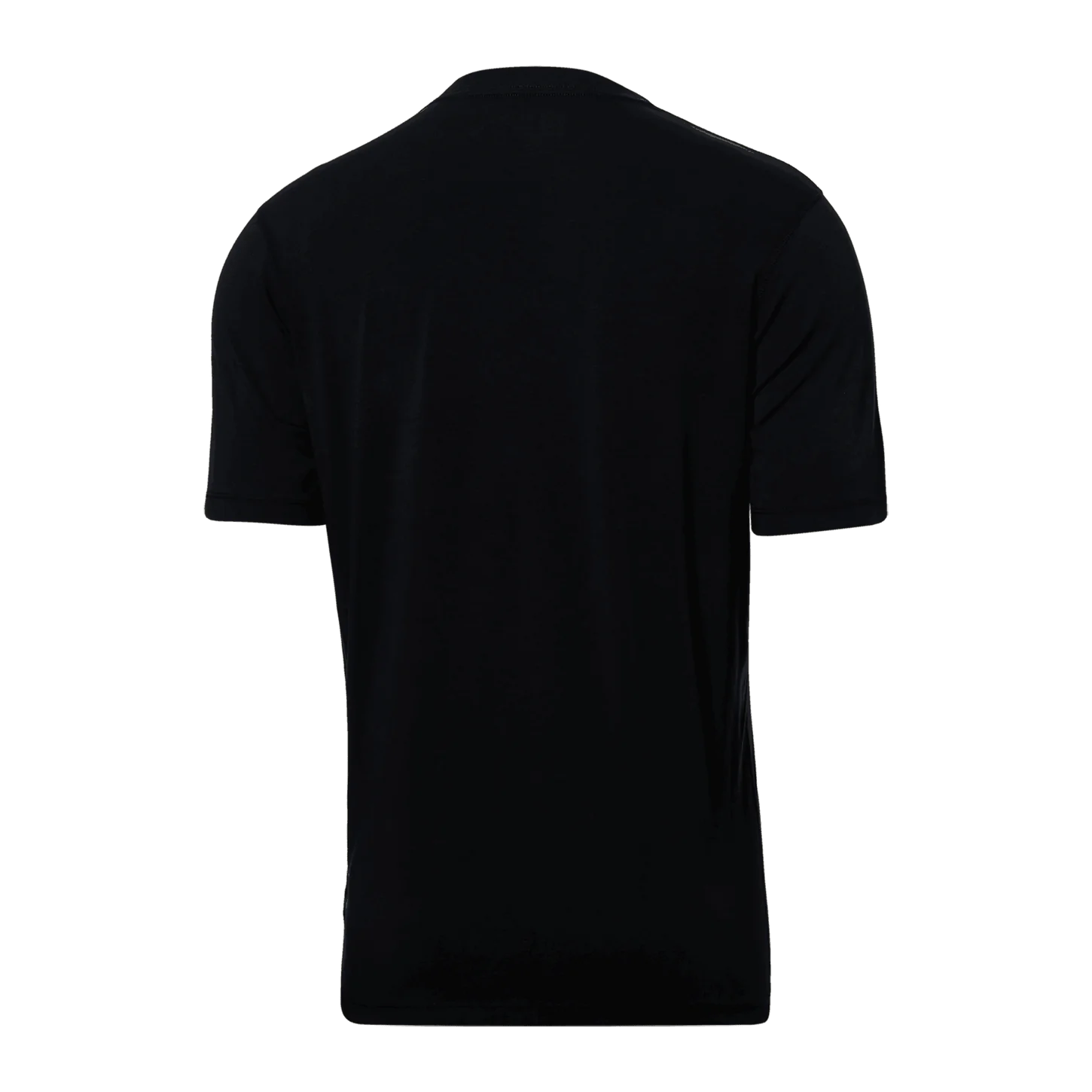 DROPTEMP COOLING COTTON CREW NECK TEE - BLACK-Shirts & Tops-SAXX-Coriander