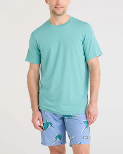 DROPTEMP COOLING COTTON TEE | SEA FOAM-Shirts & Tops-SAXX-SMALL-SEA FOAM-Coriander