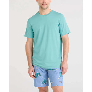 DROPTEMP COOLING COTTON TEE | SEA FOAM-Shirts & Tops-SAXX-SMALL-SEA FOAM-Coriander