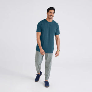 DROPTEMP COOLING COTTON TEE | STORM-Shirts & Tops-SAXX-Coriander