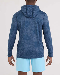 DROPTEMP COOLING HOODIE | BIG DAISY-DENIM HEATHER-Shirts & Tops-SAXX-Coriander