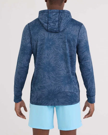 DROPTEMP COOLING HOODIE | BIG DAISY-DENIM HEATHER-Shirts & Tops-SAXX-Coriander