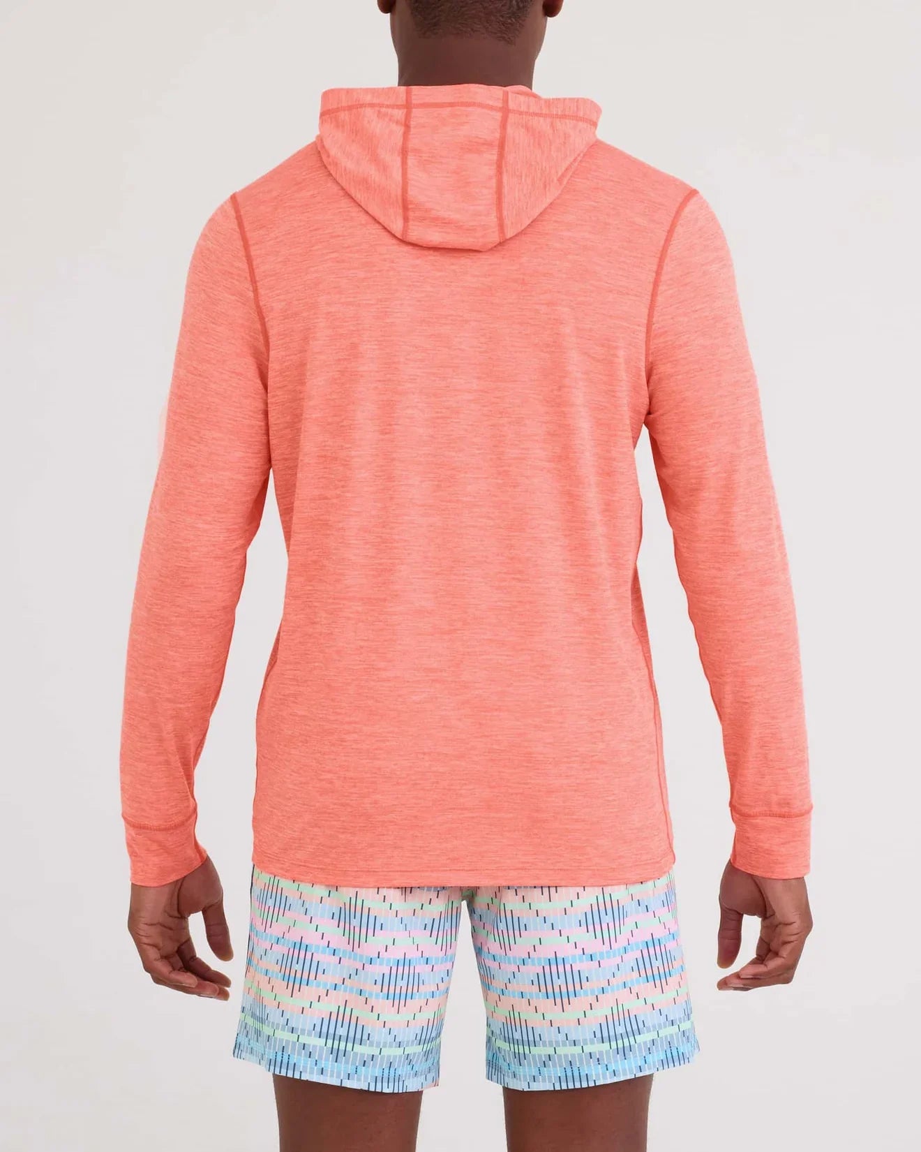 DROPTEMP COOLING HOODIE | DESERT FLOWER HEATHER-Shirts & Tops-SAXX-Coriander