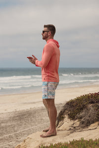 DROPTEMP COOLING HOODIE | DESERT FLOWER HEATHER-Shirts & Tops-SAXX-Coriander