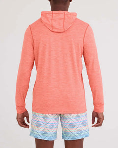 DROPTEMP COOLING HOODIE | DESERT FLOWER HEATHER-Shirts & Tops-SAXX-Coriander