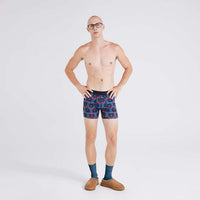 DROPTEMP COTTON BOXER BRIEF 2 PACK | GRIZZLY - BLACK-Intimates-SAXX-Coriander