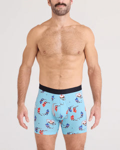 DROPTEMP COTTON BOXER BRIEF | ACTION ON ICE-BLUE-Intimates-SAXX-Coriander