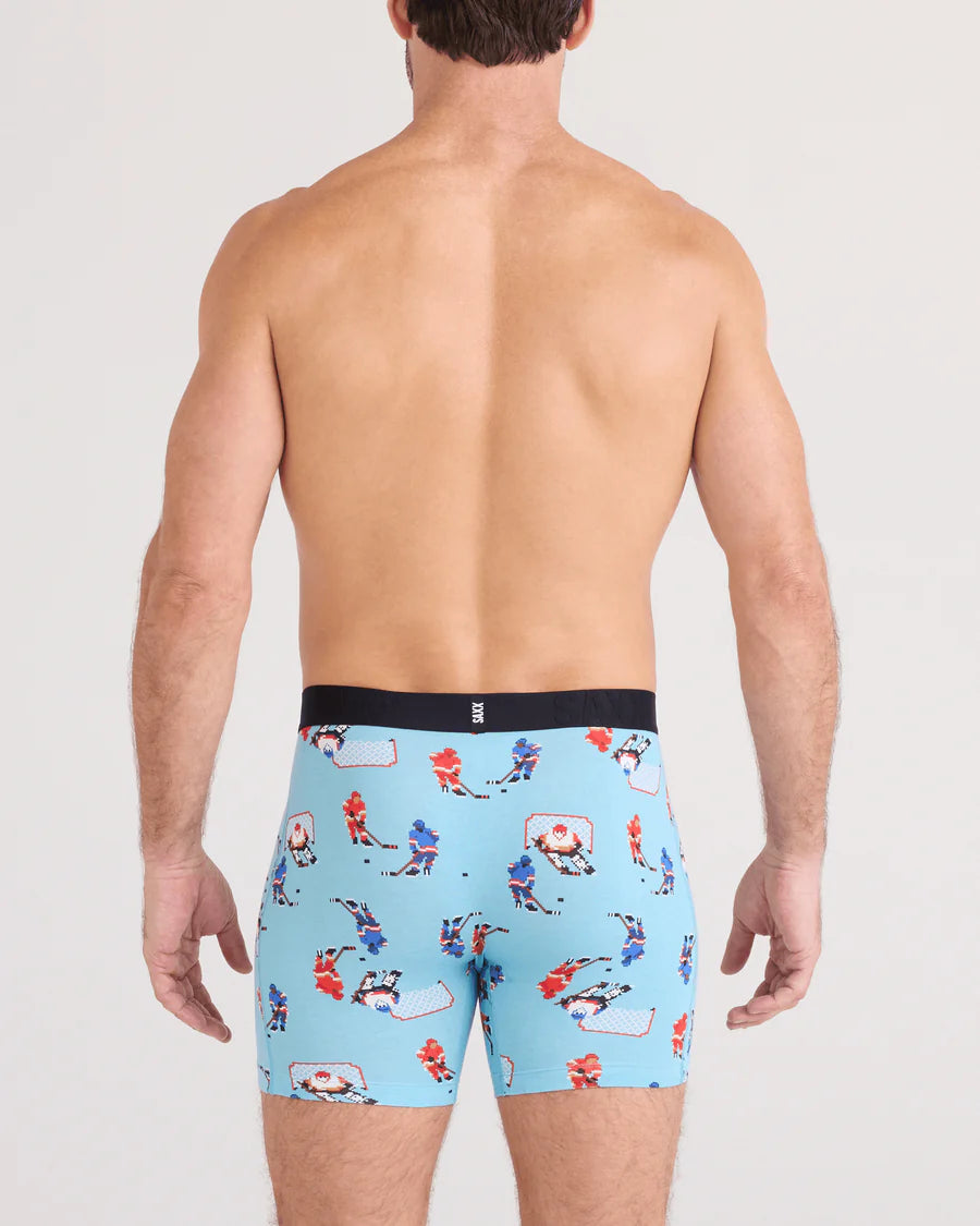 DROPTEMP COTTON BOXER BRIEF | ACTION ON ICE-BLUE-Intimates-SAXX-Coriander