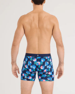DROPTEMP COTTON BOXER BRIEF | TEE UP-MARITIME BLUE-Intimates-SAXX-Coriander