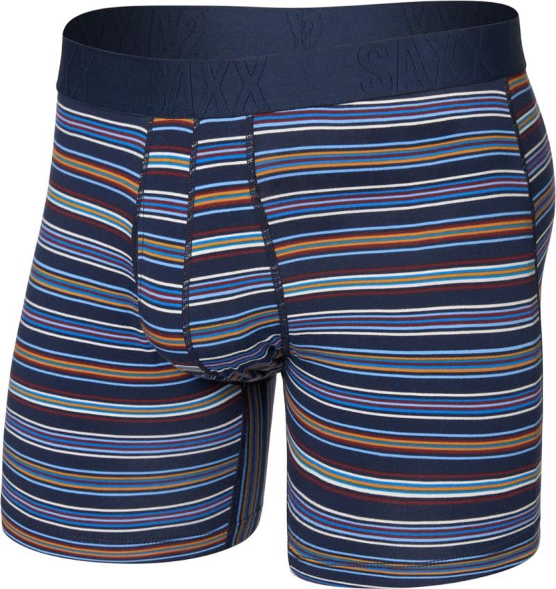 DROPTEMP COTTON BOXER BRIEF | VIVID STRIPE-MARITIME-Intimates-SAXX-Coriander