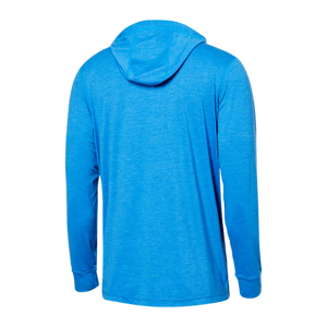 DROPTEMP HOODIE | RACER BLUE HEATHER-Sweaters & Jackets-SAXX-Coriander