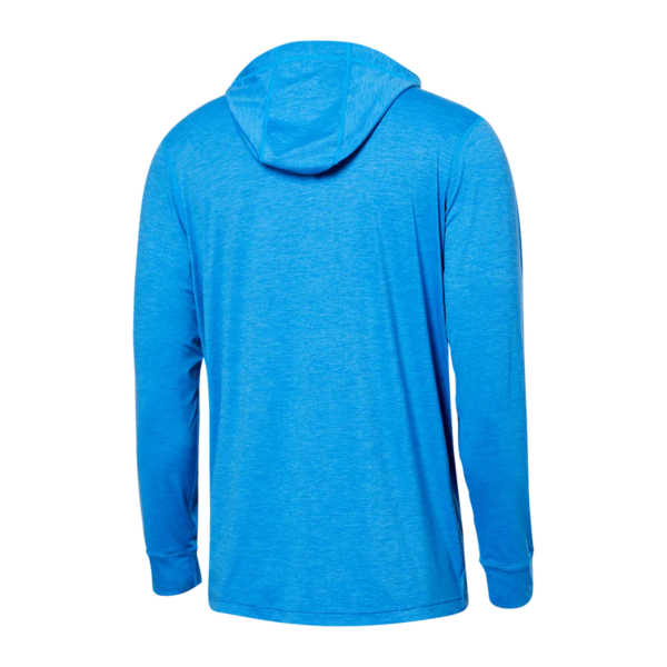 DROPTEMP HOODIE | RACER BLUE HEATHER-Sweaters & Jackets-SAXX-Coriander